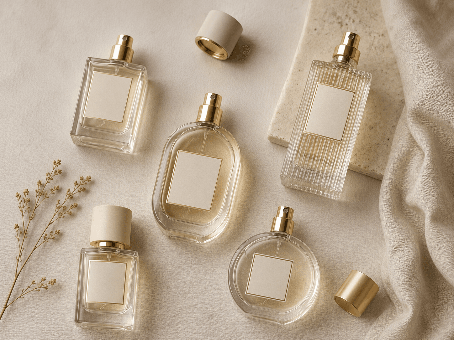 Premium cologne product store visual